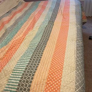 King size quilted blanket